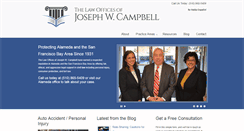 Desktop Screenshot of jwc-law.com